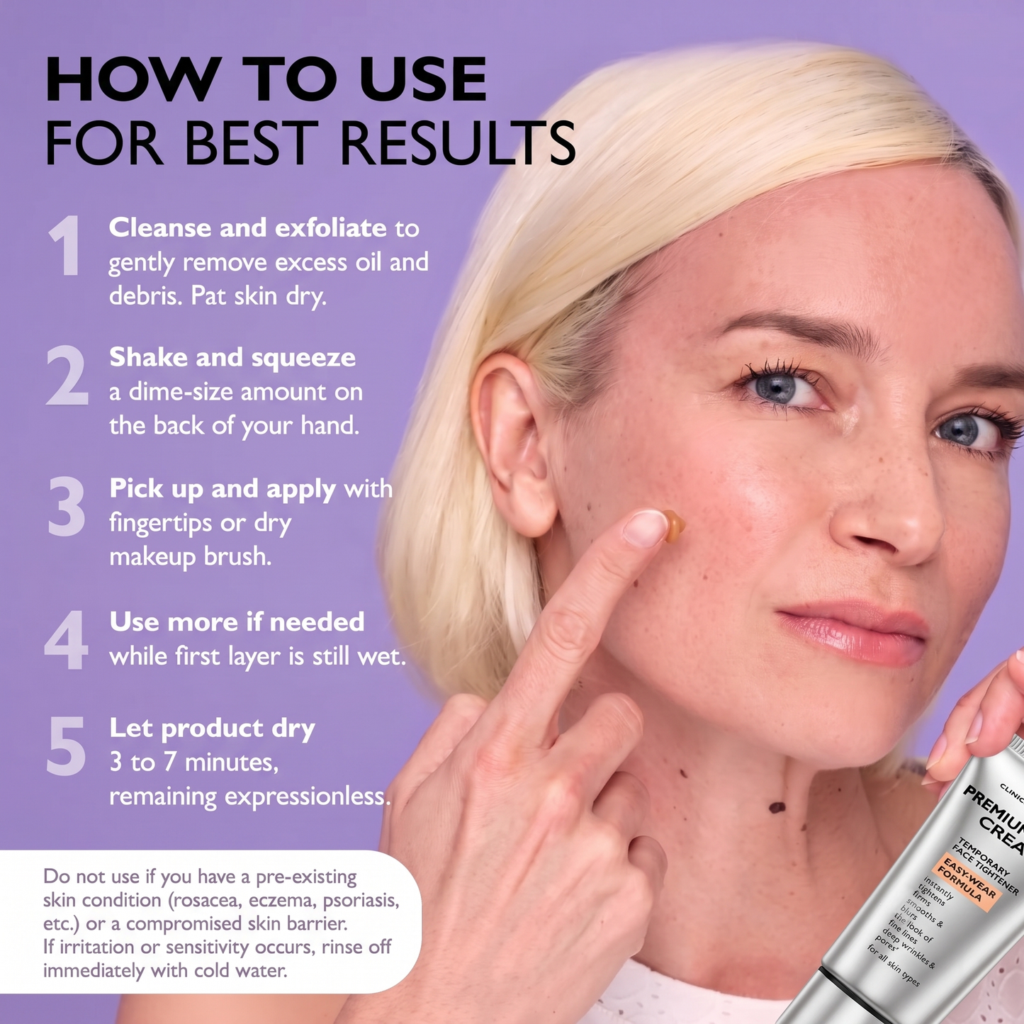 Instant Firming Temporary Face Tightener