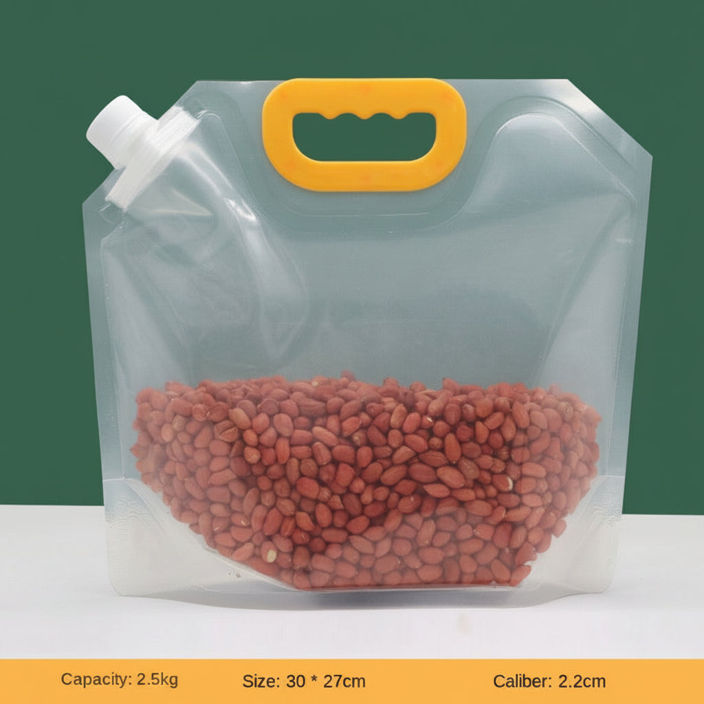 Large Capacity Food Storage Bags โ Airtight, Leak-Proof & BPA-Free