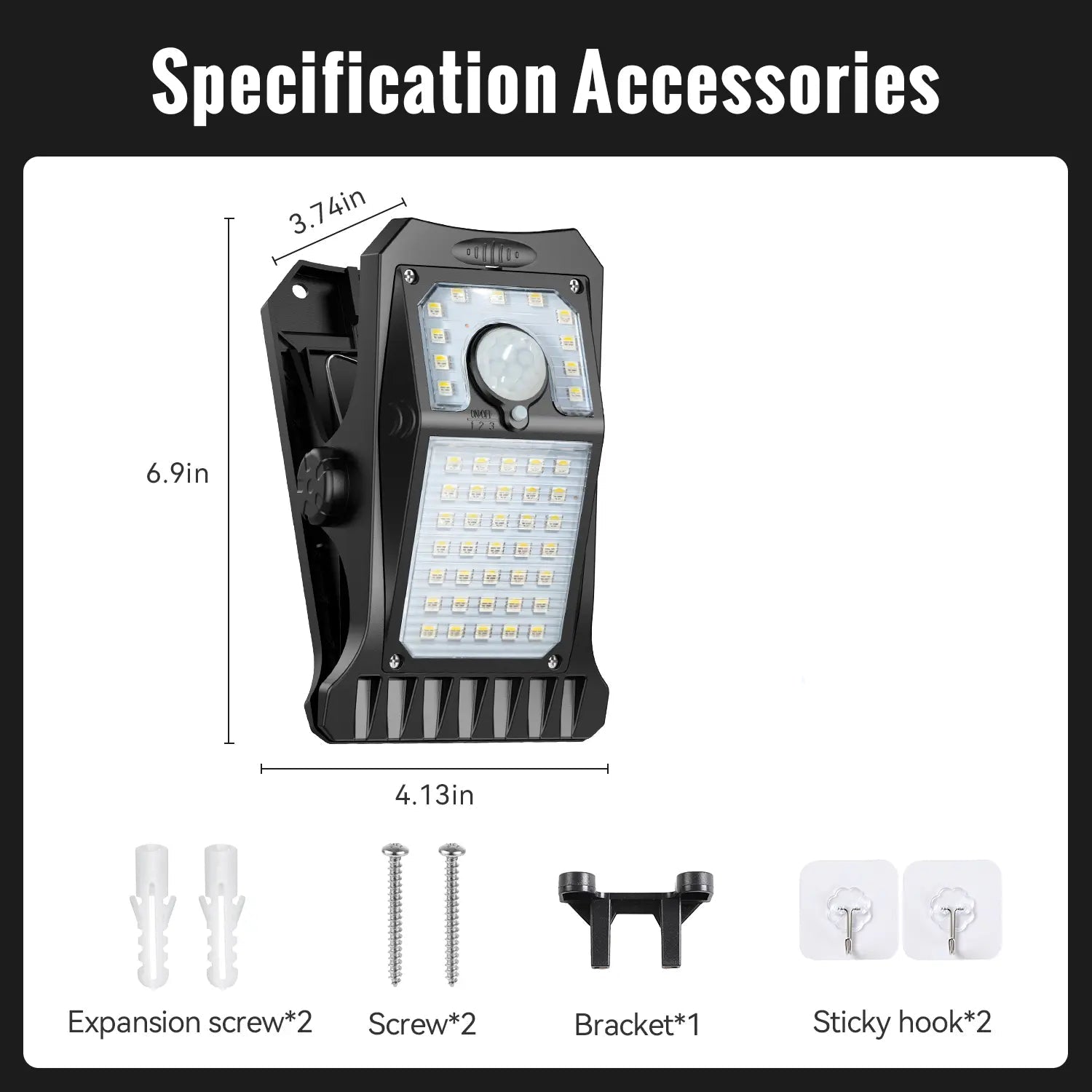 1pc Cool White Light