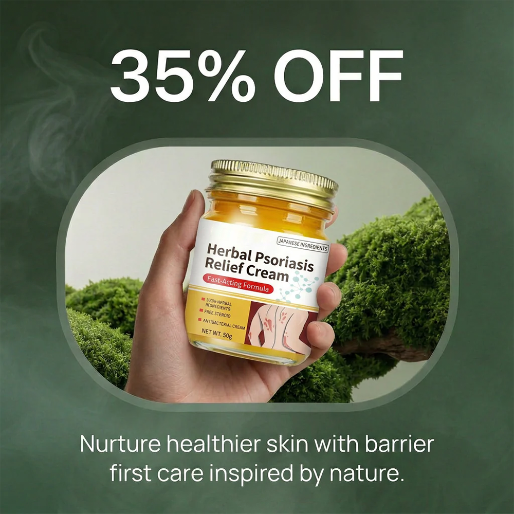 🌿Herbal Psoriasis & Eczema Relief Skin Cream