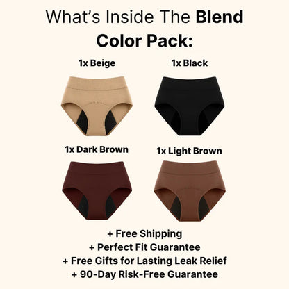 💖🌻Last Day 50% OFF|NATRAVOR® 100% Leak-Proof Underwear 4-pack