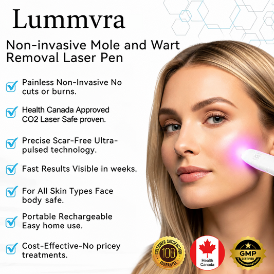 ✨ Lummvra™ All-in-One CO₂ Laser Eraser Pen | Removes Moles, Warts, Skin Flaws & Pigmentation