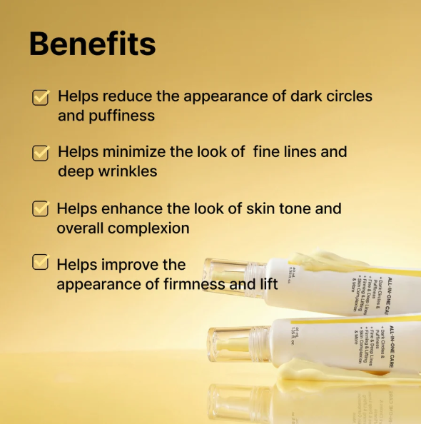 Eye Cream For Face And Neck Retinal, Peptide,Wrinkles, Fine Lines, Aging Skin