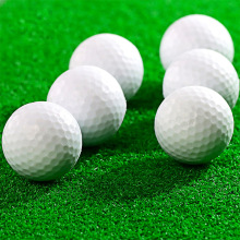 Golf Balls - World's LOUDEST Golf Ball - Viral Prank Golf Ball, White Incognito Version