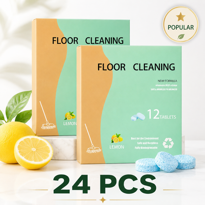 🔥LIMITED-TIME LAUNCH: 58% OFF🏡✨Fast-Drying Lemon Floor Cleaning Tablets