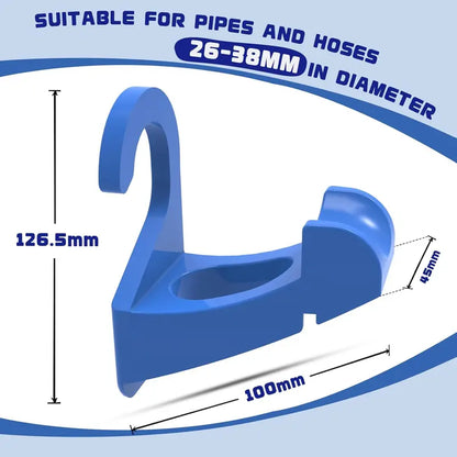 🔥Your pool pipes desperately need this! – Swimming Pool Pipe Bracket 🌊 | Pool Accessories & Hoses for Above-Ground Pools | Designed for Intex Pools – Prevents Pipe Sagging & Extends Hose Lifespan