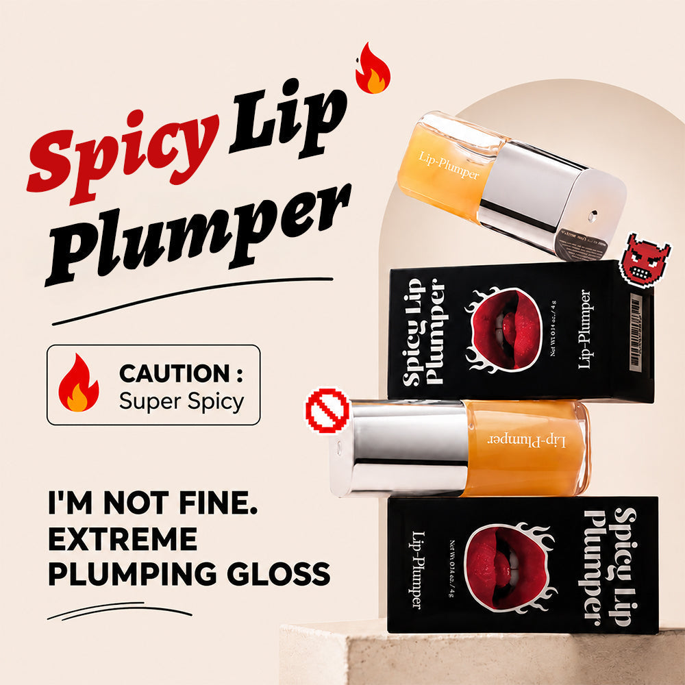 💋Spicy Lip Plumper — Fuller-Looking Lip Plumper Gloss