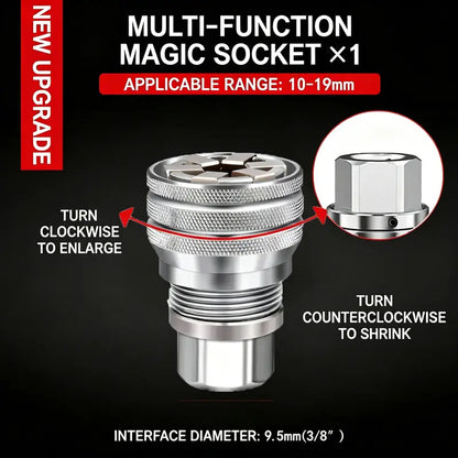 🔥 Universal Socket Wrench Tool – Adjustable Multi-Function Repair Tool🧰