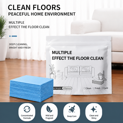 🔥Multi-Surface Floor Cleaning Tablets – Concentrated Cleaner for Hardwood, Tile, Laminate & More