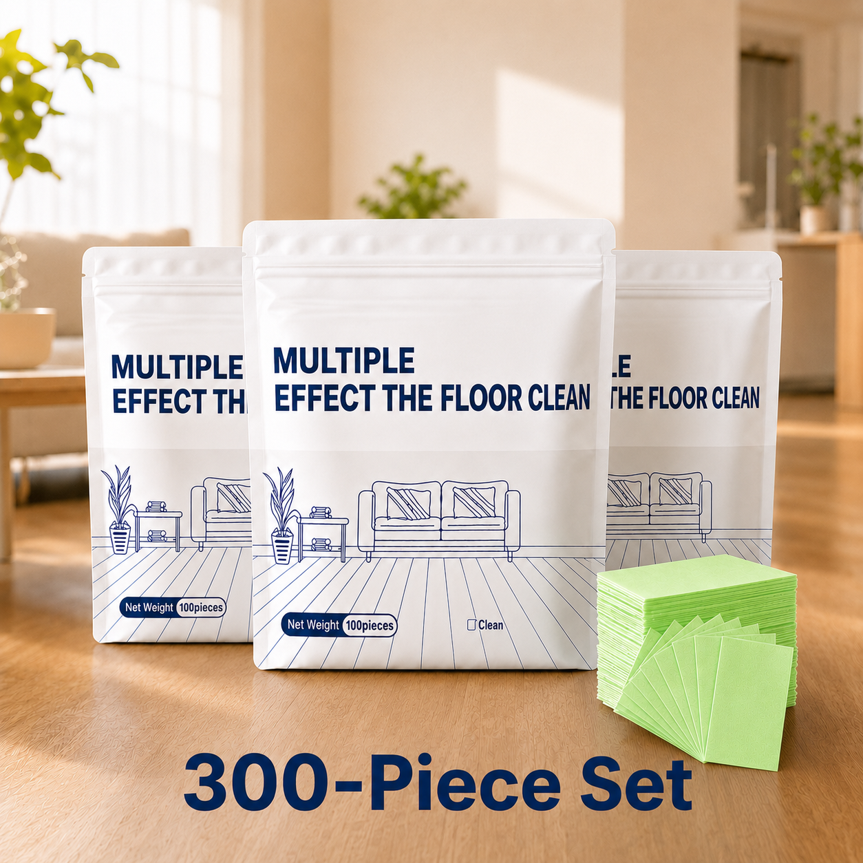 🔥Multi-Surface Floor Cleaning Tablets – Concentrated Cleaner for Hardwood, Tile, Laminate & More