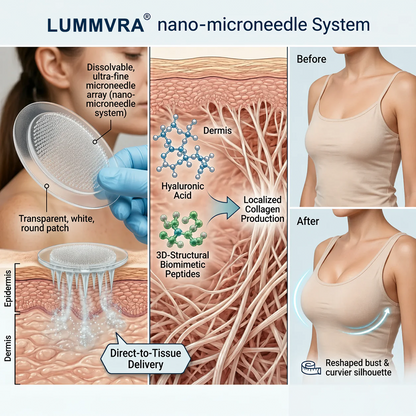 🔥Ends Tonight: 50% OFF🔥Lummvra® Targeted Breast Enhancement Advanced Nano Microneedle Patch