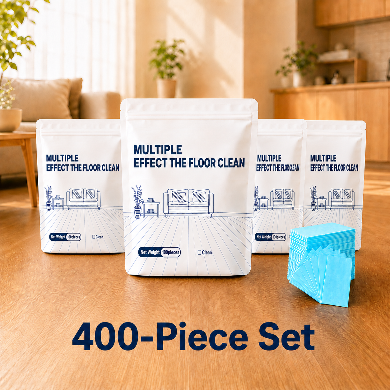 🔥Multi-Surface Floor Cleaning Tablets – Concentrated Cleaner for Hardwood, Tile, Laminate & More