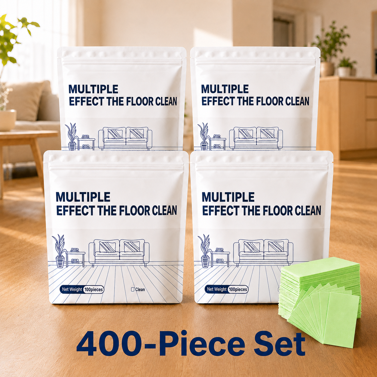 🔥Multi-Surface Floor Cleaning Tablets – Concentrated Cleaner for Hardwood, Tile, Laminate & More