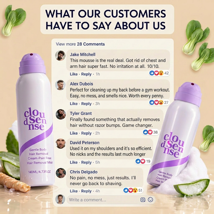🔥 Pain-Free Smooth Hair Removal Mousse for Sensitive Skin