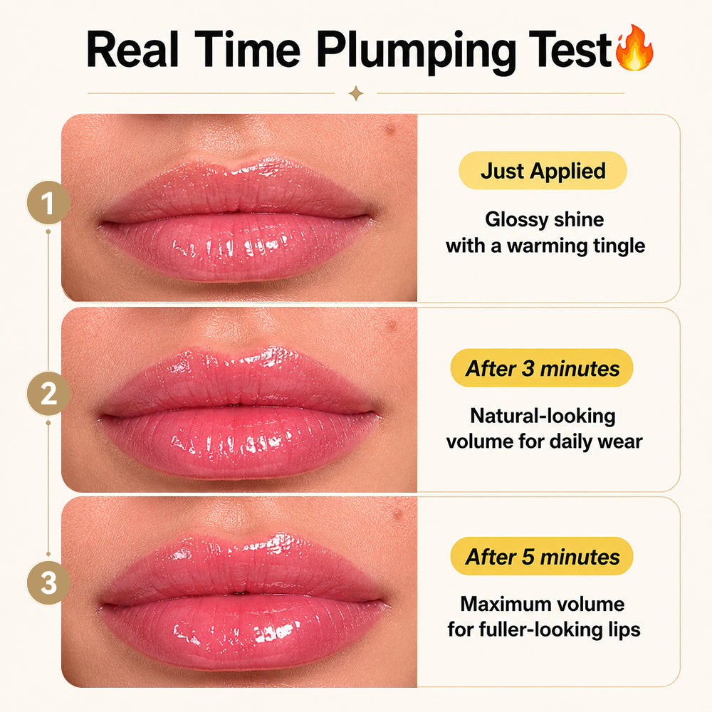 💋Spicy Lip Plumper — Fuller-Looking Lip Plumper Gloss
