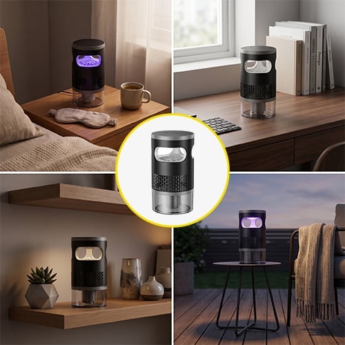Ultra-Quiet Bionic UV Suction Mosquito Trap