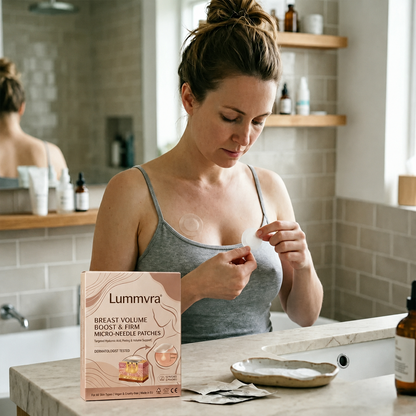 🔥Ends Tonight: 50% OFF🔥Lummvra® Targeted Breast Enhancement Advanced Nano Microneedle Patch