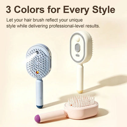 💥Electric Spray Air Cushion Massage Comb, Anti-Tangle Electric Hair Brush