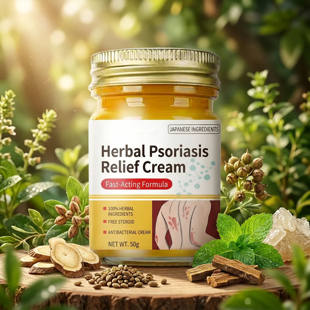 🌿Herbal Psoriasis & Eczema Relief Skin Cream