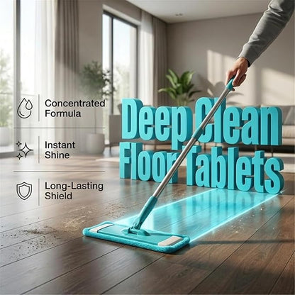 🔥Multi-Surface Floor Cleaning Tablets – Concentrated Cleaner for Hardwood, Tile, Laminate & More