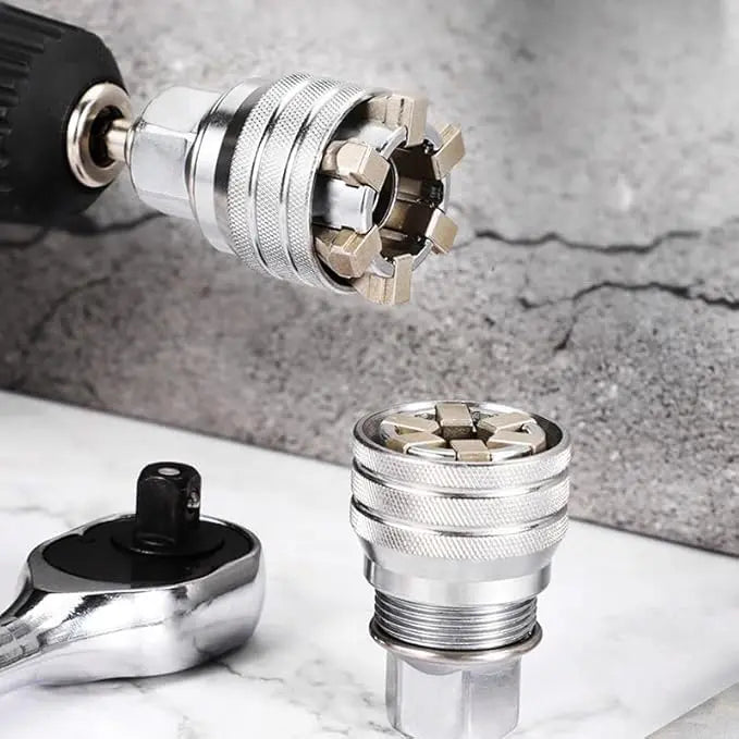 🔥 Universal Socket Wrench Tool – Adjustable Multi-Function Repair Tool🧰