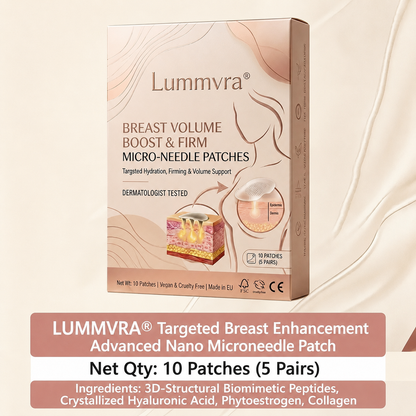 🔥Ends Tonight: 50% OFF🔥Lummvra® Targeted Breast Enhancement Advanced Nano Microneedle Patch