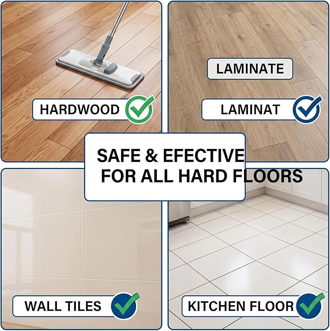 🔥Multi-Surface Floor Cleaning Tablets – Concentrated Cleaner for Hardwood, Tile, Laminate & More