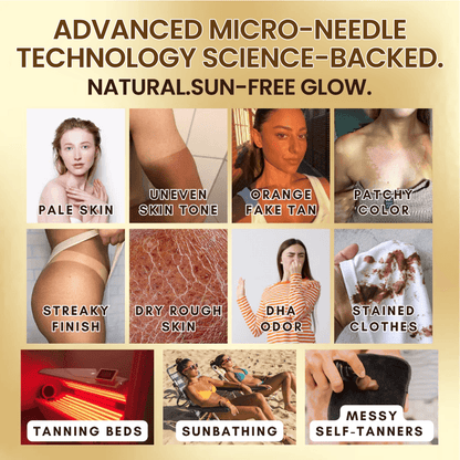 Lummvra® Sun-Free Glow Tanning Micropatch