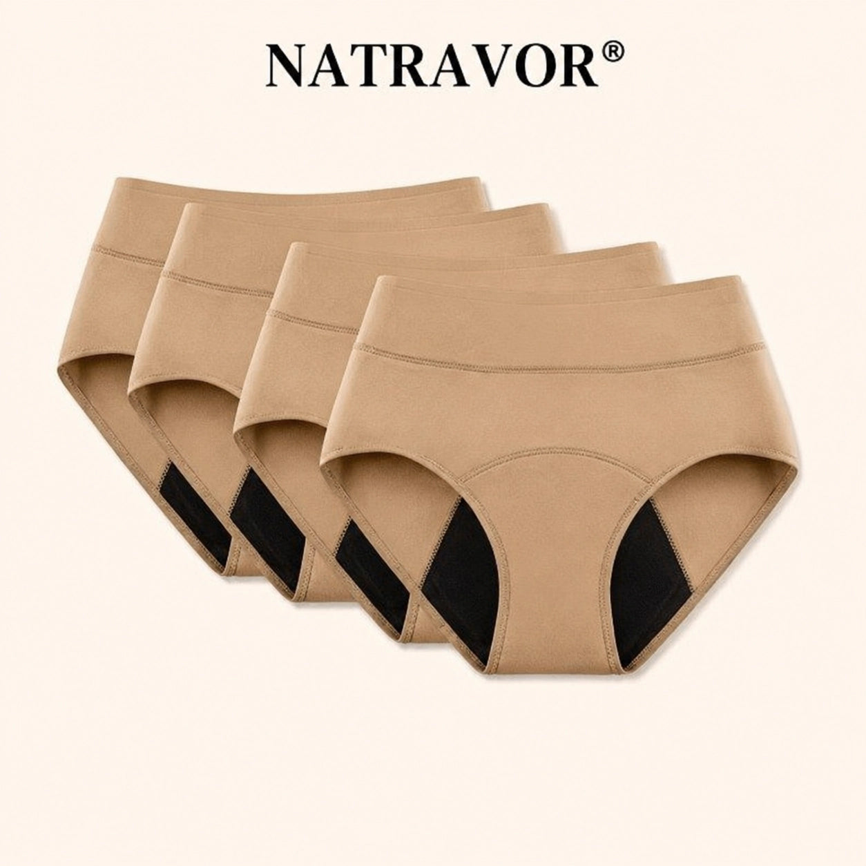 💖🌻Last Day 50% OFF|NATRAVOR® 100% Leak-Proof Underwear 4-pack