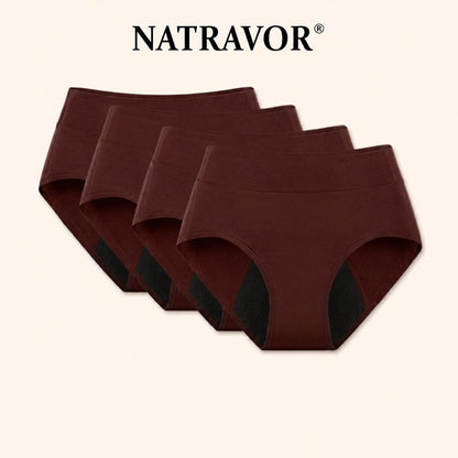 💖🌻Last Day 50% OFF|NATRAVOR® 100% Leak-Proof Underwear 4-pack
