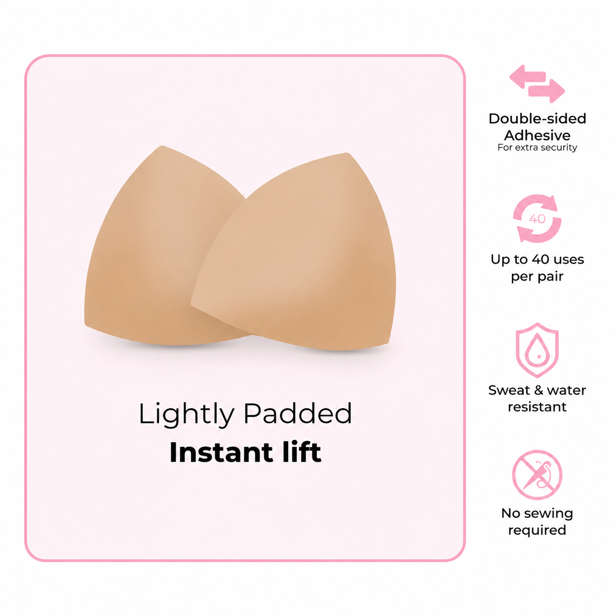 🔥 LIMITED-TIME LAUNCH: 50% OFF — LUMMVRA Invisible Lift Inserts for Low-Cut Tops