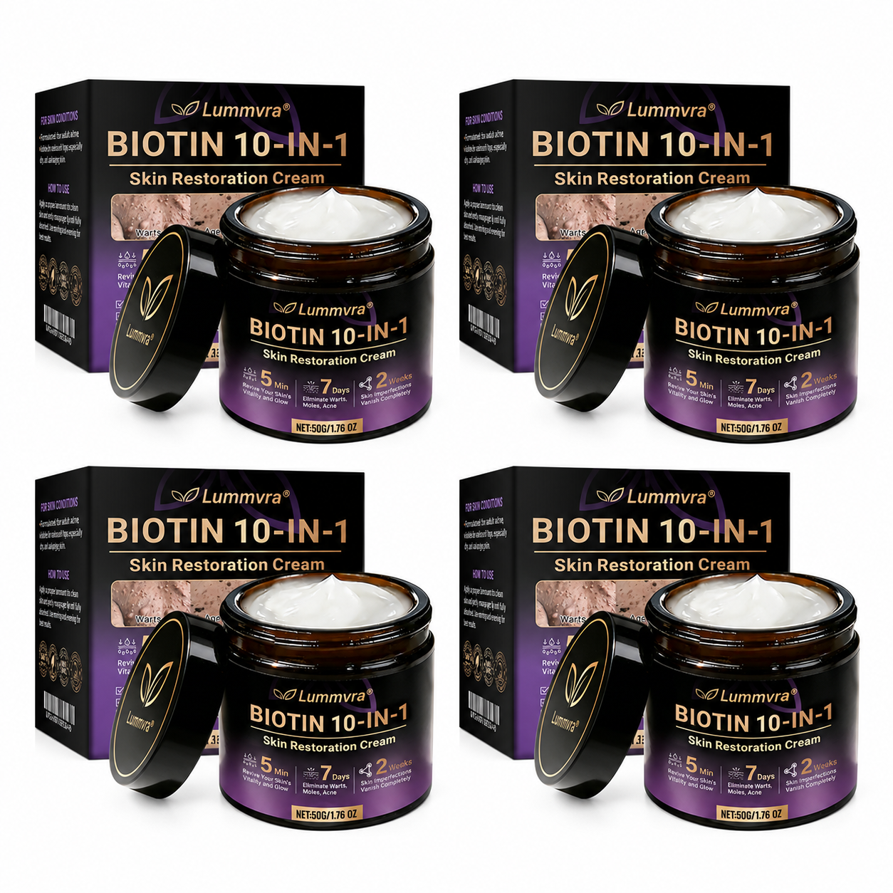 Made and Shipped from Canada ✨Lummvra® Biotin 10-in-1 Skin Restoration Cream