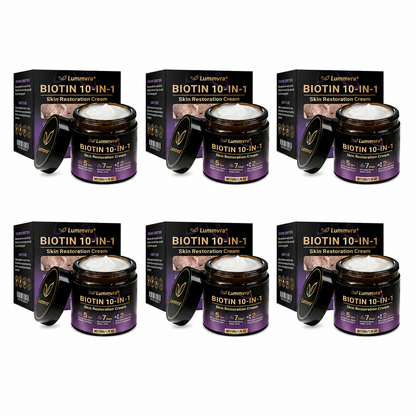 Made and Shipped from Canada ✨Lummvra® Biotin 10-in-1 Skin Restoration Cream
