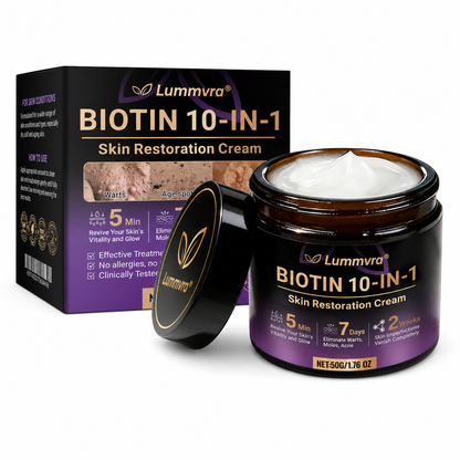 Made and Shipped from Canada ✨Lummvra® Biotin 10-in-1 Skin Restoration Cream