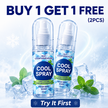 ⚡Cools down in 2 seconds❄️Long-Lasting Cooling Sensation Spray