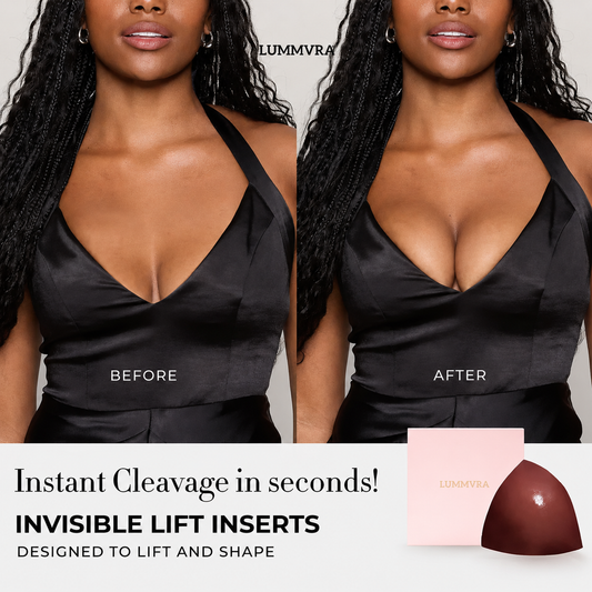 🔥 LIMITED-TIME LAUNCH: 50% OFF — LUMMVRA Invisible Lift Inserts for Low-Cut Tops
