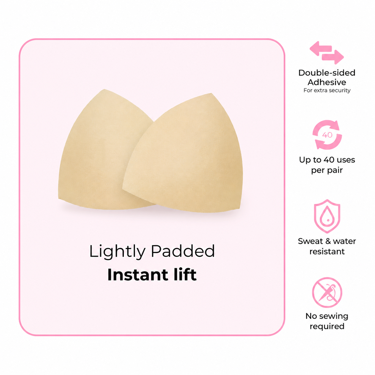 🔥 LIMITED-TIME LAUNCH: 50% OFF — LUMMVRA Invisible Lift Inserts for Low-Cut Tops
