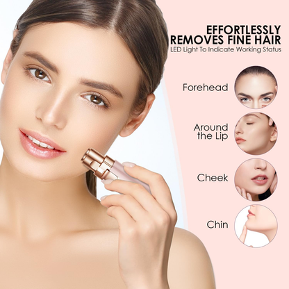 🔥49% OFF🔥2-in-1 Women's Eyebrow and Facial Hair Removal Device