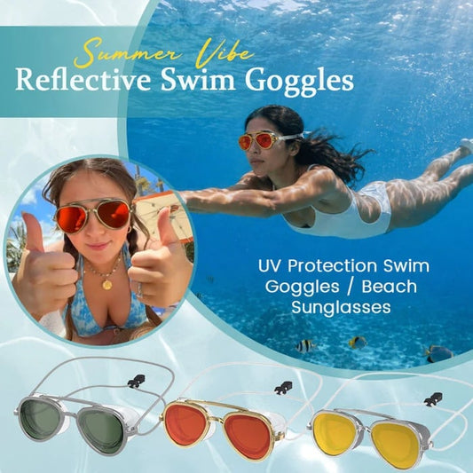 🔥Summer Pool Essentials!😎✨2-in-1 Swim Sunglasses Goggles