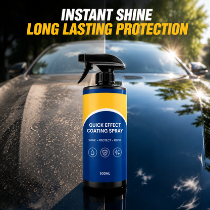 Summer Sale Ends Tonight Make Your Car Look Freshly Detailed — Without Expensive Waxing-Car Coating Spray – 7-in-1 Ceramic Shield | UV Protection & Hydrophobic Layer | 90-Day Money-Back Guarantee