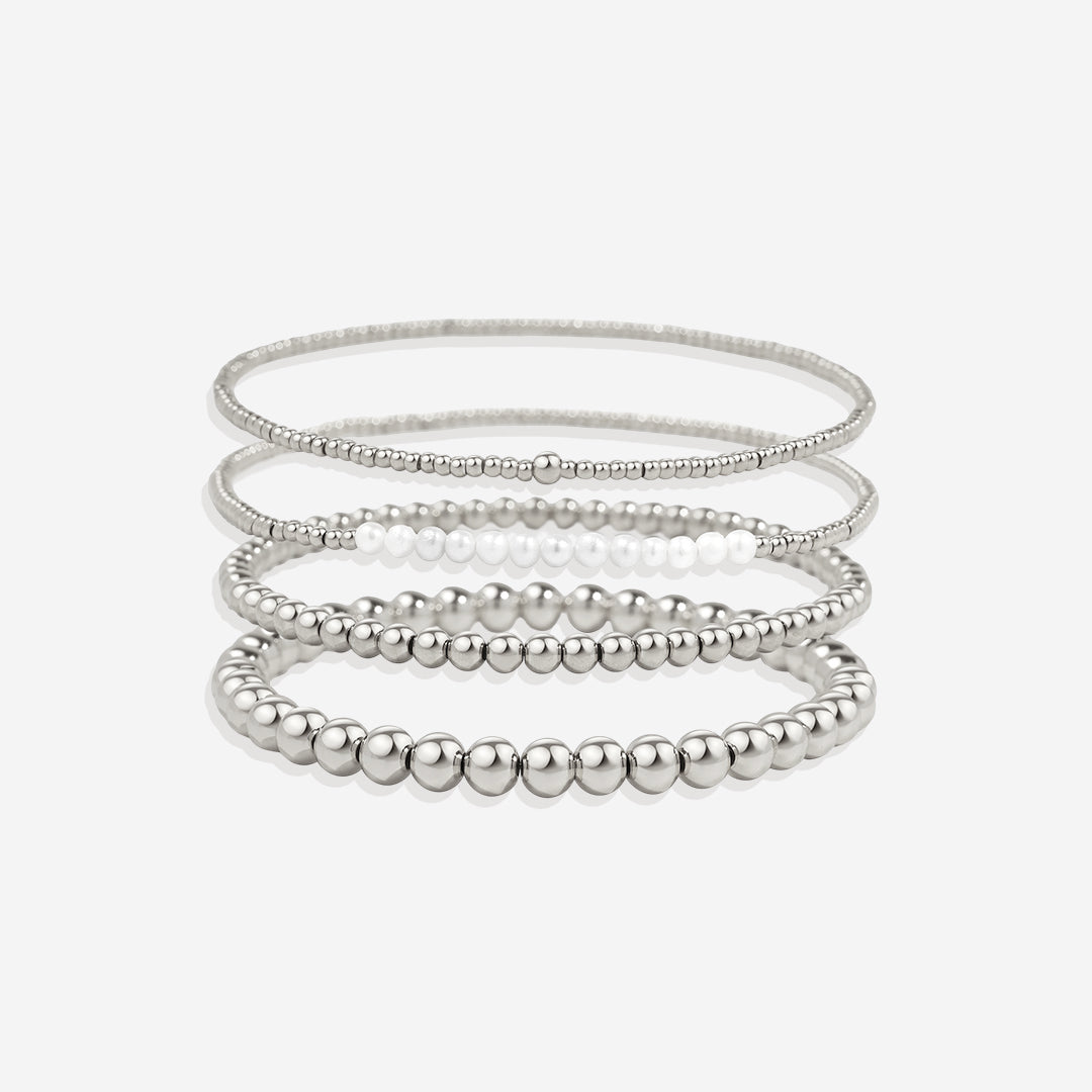 2026 Everyday Pearl Bracelet Stacking Set.Sale