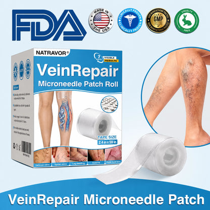 🏙️NATRAVOR® VeinRepair Microneedle Patch Roll⚡Instant Relief, Long-Term Results