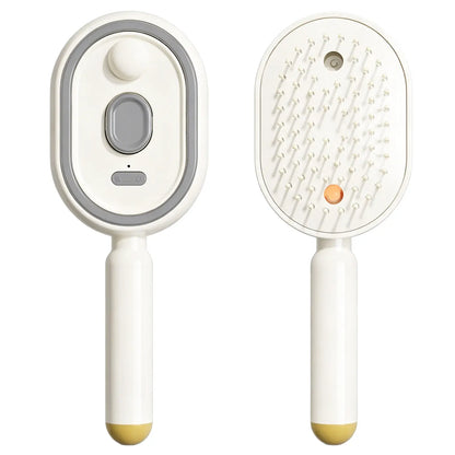 💥Electric Spray Air Cushion Massage Comb, Anti-Tangle Electric Hair Brush