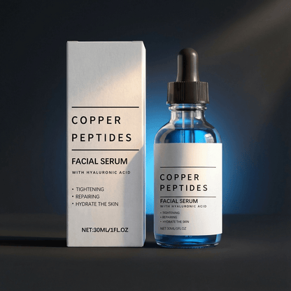 GHK-Cu and Hyaluronic Acid Anti-Aging Facial Serum