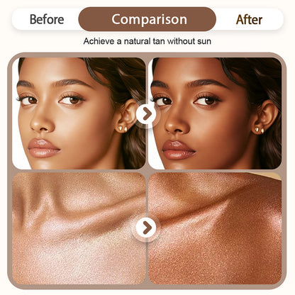 🎉HOT SALE 50% OFF🌟50K+ SOLD💞Natural Glow Sunless Tanning Lotion