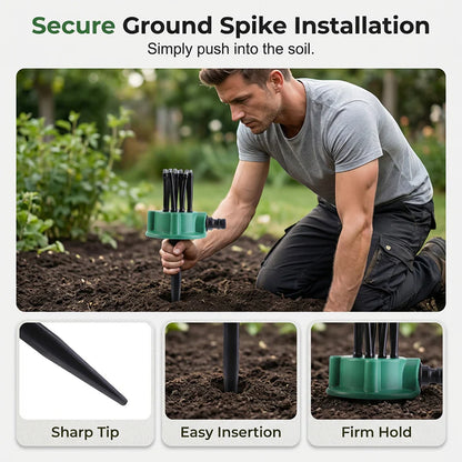 Lummvra™ 360° Coverage Precision Garden Irrigation Sprinkler