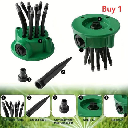Lummvra™ 360° Coverage Precision Garden Irrigation Sprinkler