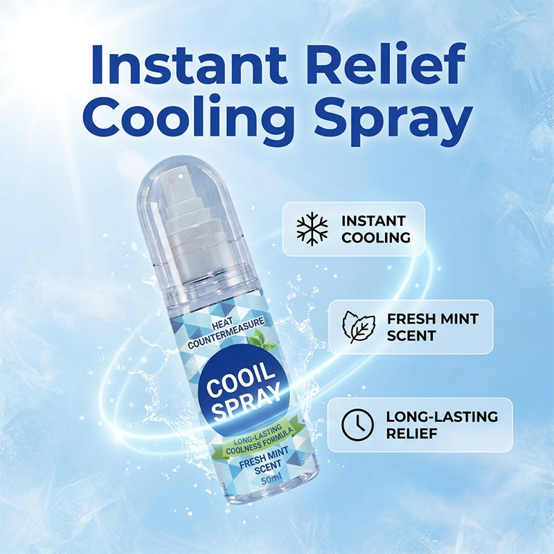 ⚡Cools down in 2 seconds❄️Long-Lasting Cooling Sensation Spray