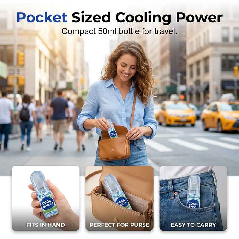 ⚡Cools down in 2 seconds❄️Long-Lasting Cooling Sensation Spray